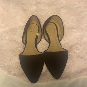 Black slip ons worn once. Size 7.5